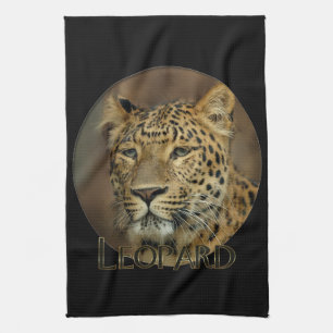 Leopard Lovers Art Tea Towel