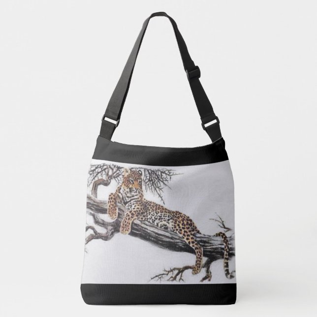Leopard Lovers Crossbody Bag (Front)