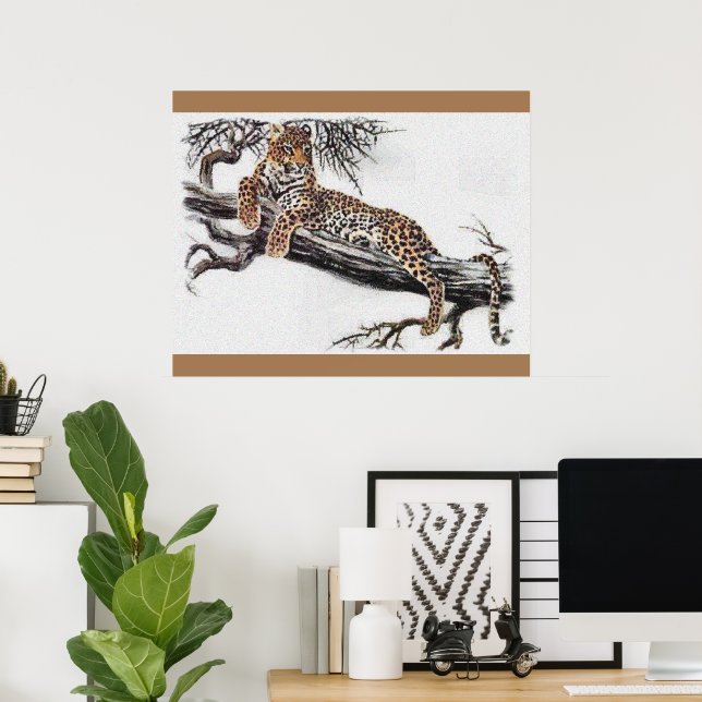 Leopard Lovers  Poster (Home Office)