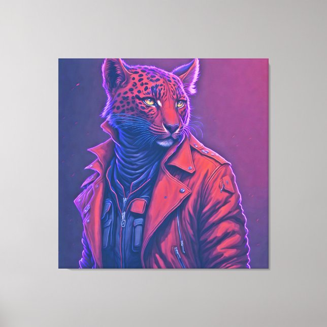 LEOPARD LUXURY #2 CANVAS PRINT (Front)