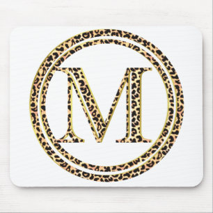 Leopard M Mouse Mat