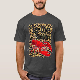 Leopard Mardi Gras Carnival Festival Tis The Seaso T-Shirt