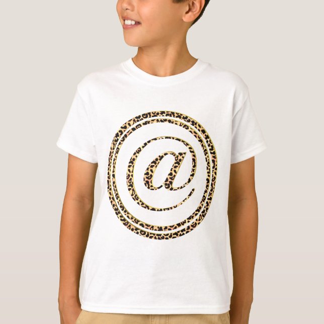 leopard mark @ T-Shirt (Front)