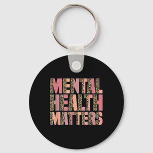 Leopard Mental Health S Awareness Month Key Ring