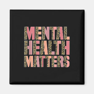 Leopard Mental Health S Awareness Month Magnet