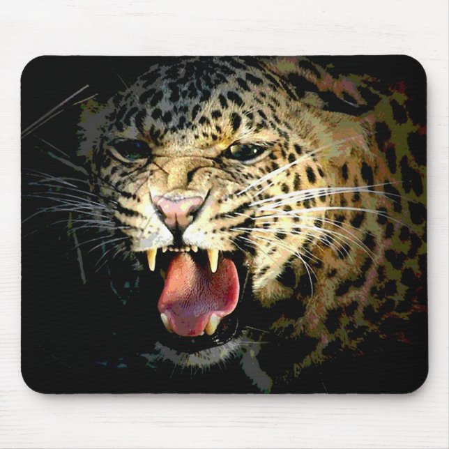 Leopard Mouse Mat (Front)