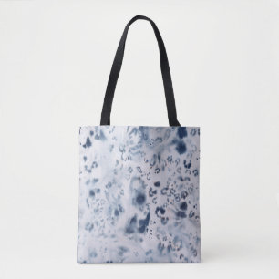 Leopard navy blue tote bag animal art cheetah