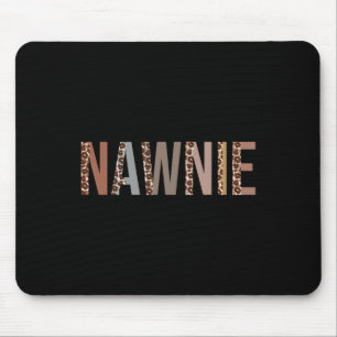 Leopard Nawnie Supplies Fun Back to School Mouse Mat