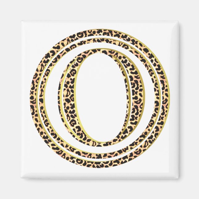 Leopard O Magnet (Front)