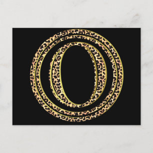 Leopard O Postcard