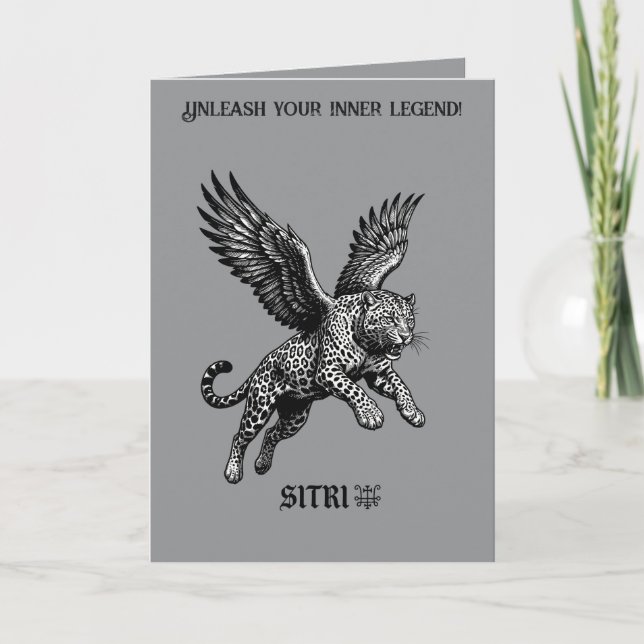 Leopard of Legends Sitri Ascends Card (Front)