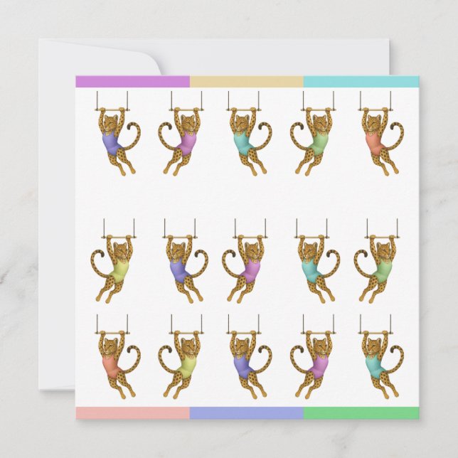 Leopard on a trapeze (Front)