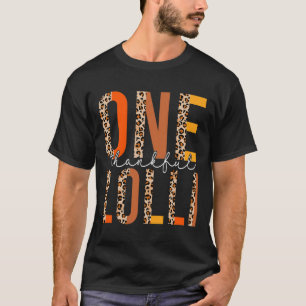 Leopard One Thankful Lolli Fall Vibes Thanksgiving T-Shirt