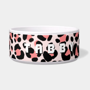 Leopard Orange Black Beige Personalized