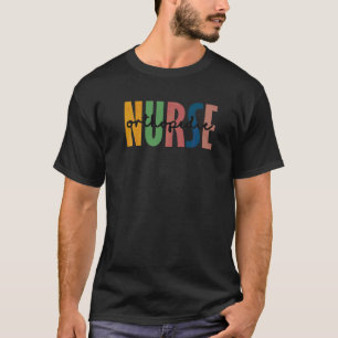 Leopard Orthopaedic Nurse Nursing Student School T-Shirt