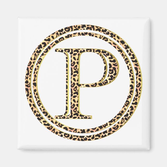 Leopard P Magnet (Front)