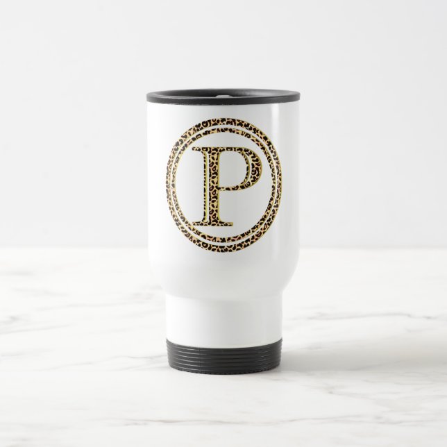 Leopard P Travel Mug (Center)
