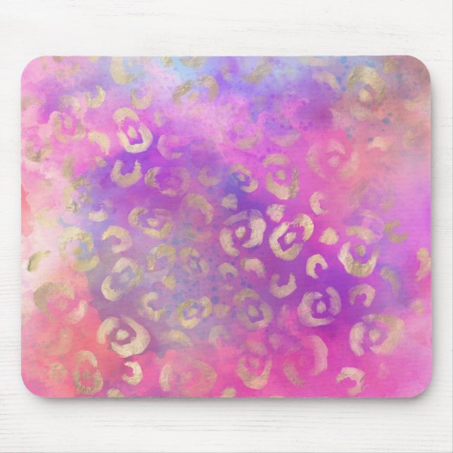 Leopard Paint Series Design 11   Mouse Mat (Front)
