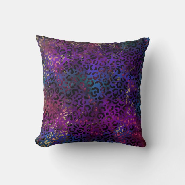 Leopard Paint Series Design 16  Cushion (Front)