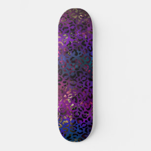 Leopard Paint Series Design 16 Skateboard