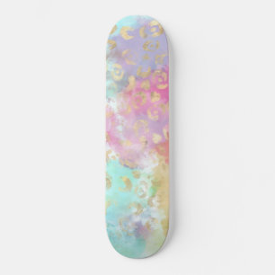 Leopard Paint Series Design 2    Skateboard