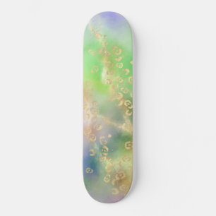 Leopard Paint Series Design 4 Skateboard