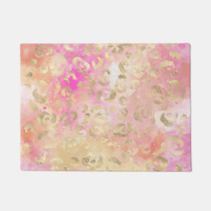 Leopard Paint Series Design 5 Doormat