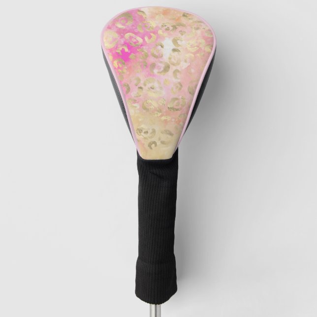 Leopard Paint Series Design 5  Golf Head Cover (Front)
