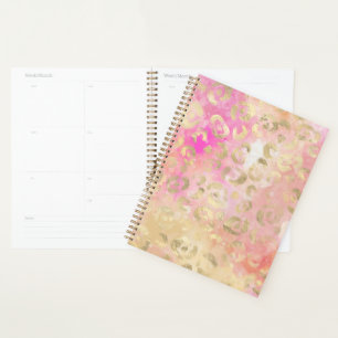 Leopard Paint Series Design 5 Planner