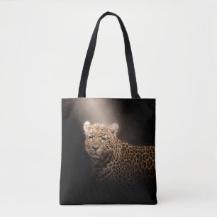 Leopard Panther Animal Wild Safari Jungle Afri Tote Bag