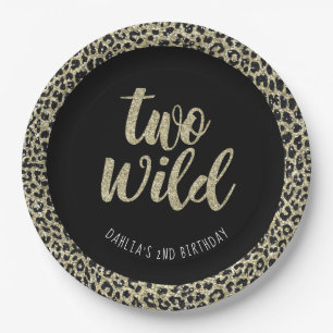 Leopard Party Plate Two Wild