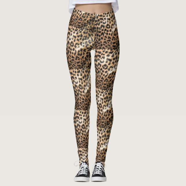 LEOPARD PATCH LEGGINGS (Front)