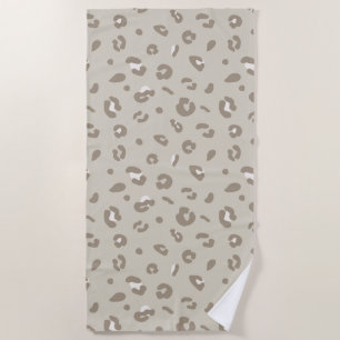 Leopard Pattern Beach Towel