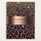 Leopard pattern brown black bronze 2024