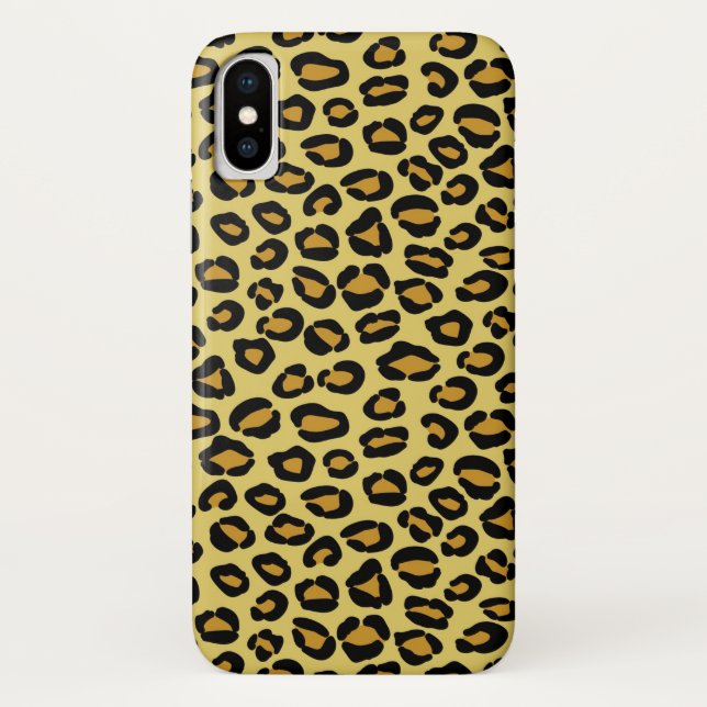Leopard Pattern Case-Mate iPhone Case (Back)