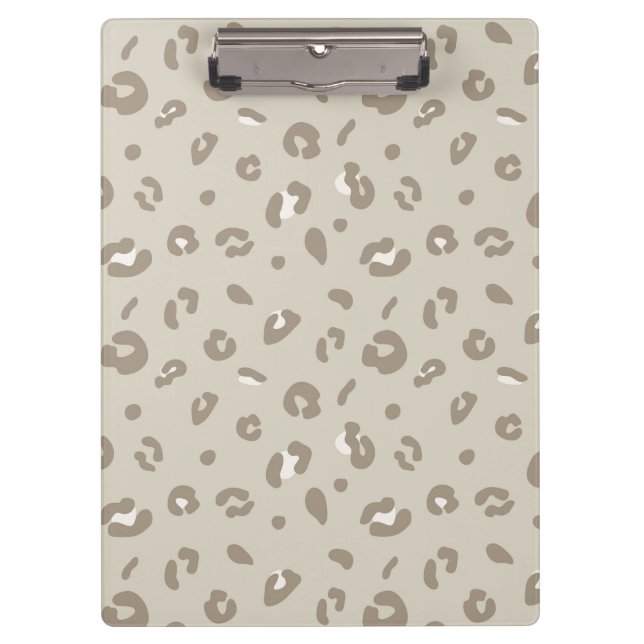 Leopard Pattern Clipboard (Front)