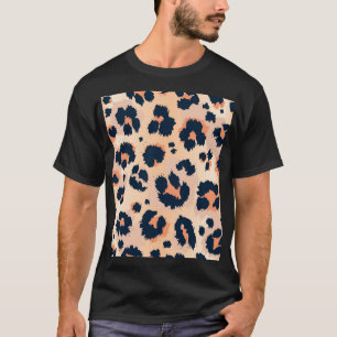 Leopard Pattern: Funny Seamless Design T-Shirt