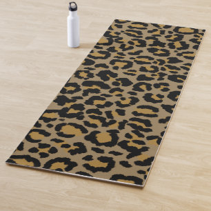 Leopard Pattern in Natural  2 Yoga Mat