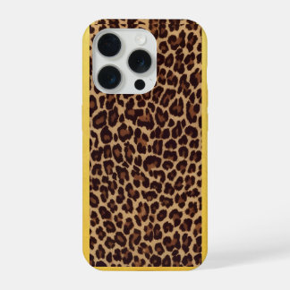 Leopard Pattern iPhone 15 Pro Case – Bold Animal 