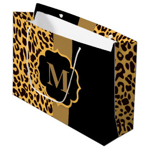 Leopard Pattern Large Gift Bag