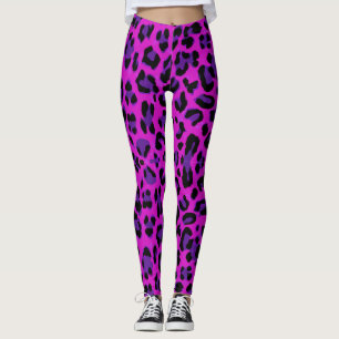 Leopard pattern leggings