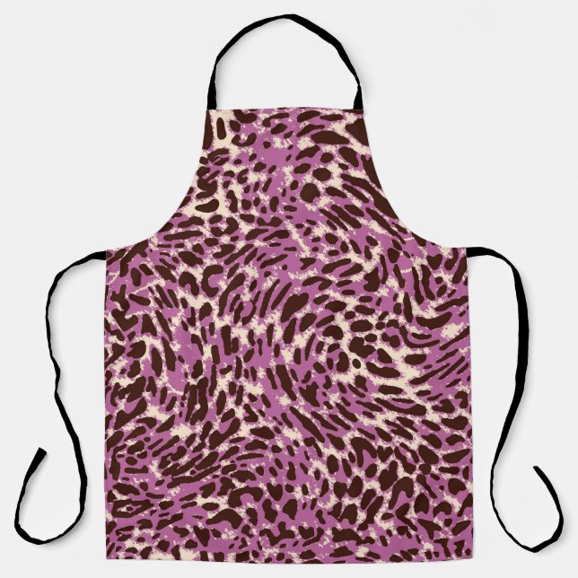 Leopard Pattern, Leopard Print, Animal print,  Apron (Front)