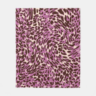 Leopard Pattern, Leopard Print, Animal print, Fleece Blanket