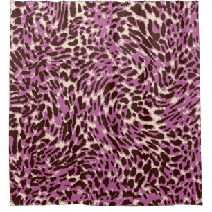 Leopard Pattern, Leopard Print, Animal print, Shower Curtain