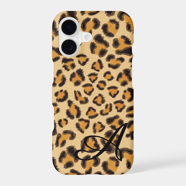 Leopard pattern -monogrammed (Back)