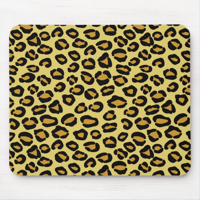 Leopard Pattern Mouse Mat (Front)