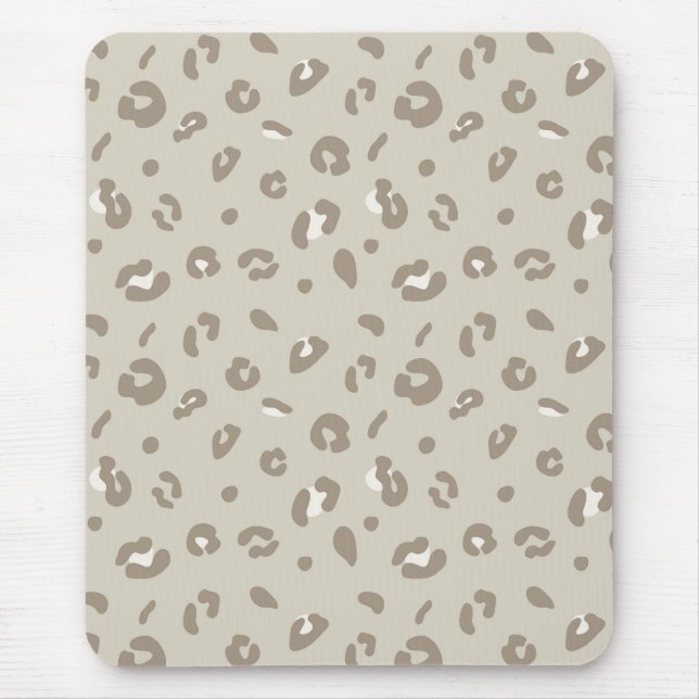 Leopard Pattern Mouse Mat (Front)
