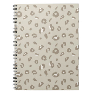 Leopard Pattern Notebook