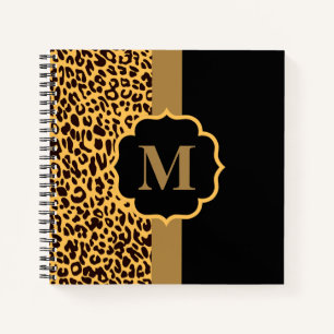 Leopard Pattern Notebook