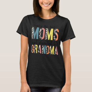 Leopard Pattern Only The Best Moms Get Promoted To T-Shirt